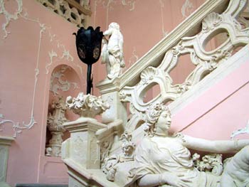 Maribor castle - central staircase