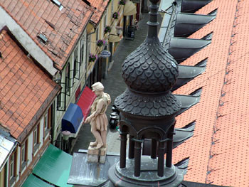 View from the Maribor cathedral