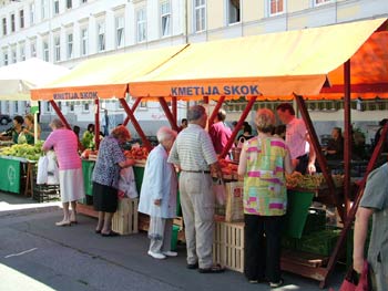 Maribor open market shopping 1