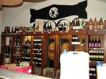 Vinag's wine shop.