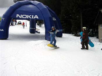 Pohorje snowboarding for kids