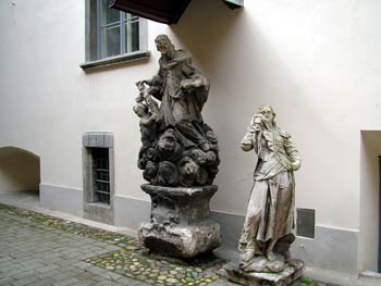 The Maribor Castle-sculptures