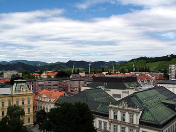 Maribor skyline