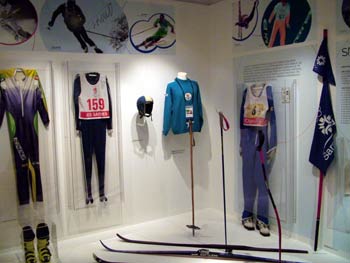 Maribor National Liberation Museum - skiing outfit