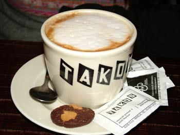 Restaurant Takos - white coffee