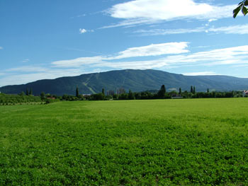 Pohorje from the northwest of Maribor