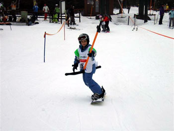 Pohorje kids snowboarding competition