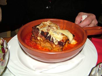 Restaurant Ancora lasagna